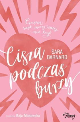 Cisza podczas burzy - Sara Barnard