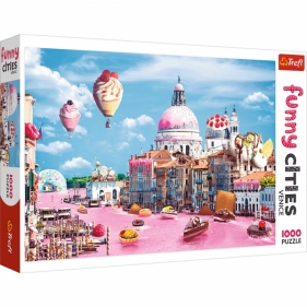 Puzzle 1000: Funny Cities - Słodycze w Wenecji (10598)