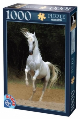 Puzzle 1000: Biały koń