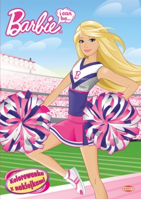 Barbie I can be Kolorowanka z naklejkami