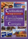 Civilisation progressive de la francophonie Niveau intermédiaire Corrigés Jackson Noutchié Njiké