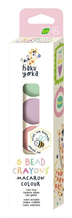 Kredki koralikowe - Pastelowe kolory (CP223098)