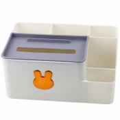 Organizer na biurko z pudełkiem na chusteczki