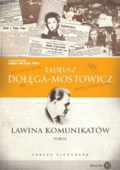 Lawina komunikatów - Dołęga-Mostowicz Tadeusz