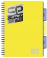 Brulion A5 CoolPack w kratkę 200 kartek żółty neon (51989PTR)