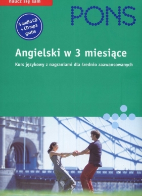Pons Angielski w 3 miesiące Podręcznik z zestawem płyt CD - Krzyżanowski Henryk