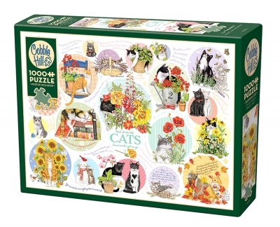 <img src='https://webimage.pl/pics/989/2/d625012402989.jpg' style='height:440px' /> Puzzle 1000 Kocie Myśli 113047