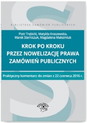 Krok po kroku przez nowelizację prawa zamówień publicznych