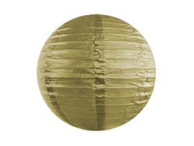 Lampion papierowy złoty 35cm