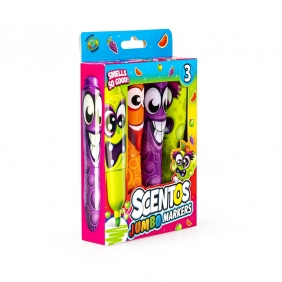 Pachnące markery - Śmieszne minki, 3 szt.