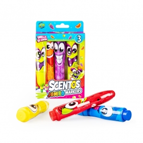 Pachnące markery - Śmieszne minki, 3 szt.