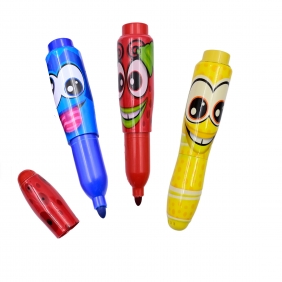 Pachnące markery - Śmieszne minki, 3 szt.