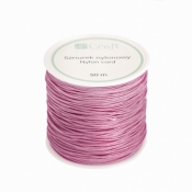 Sznurek nylonowy 0,8 mm 50m dusty rose DPSZ-028