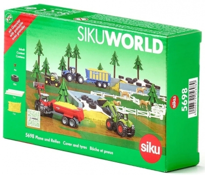Siku Super Plandeka z oponami S5698
