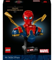 Lego, Marvel - Popiersie Iron Spider-Mana, 379 el. (76326)