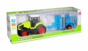 Traktor z maszyną