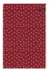 Notes klejony A6 96 kartek kratka Groszki