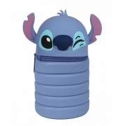 Coolpack, Saszetka silikonowa Disney Blue - Stitch z główką (80990PTR)