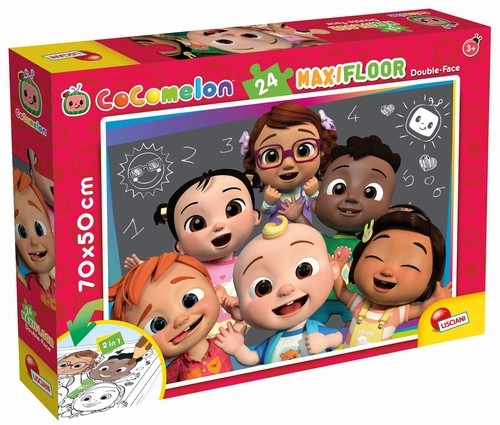 Cocomelon Puzzle 24 Maxi Floor dwustronne