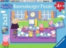  Puzzle dla dzieci 2w1: Świnka Peppa i cała klasa (09099)Wiek: 4+