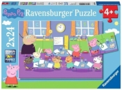 Puzzle dla dzieci 2w1: Świnka Peppa i cała klasa (09099)