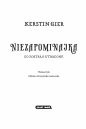 Niezapominajka. Tom 2. Co zostało utracone - Kerstin Gier