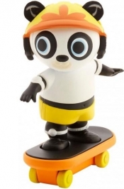 BING 2-pak figurek Panda na deskorolce