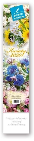 Kalendarz 2020 Notatnikowy Kwiaty