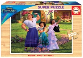 Puzzle 100: Nasze magiczne Encanto Disney (drewno)