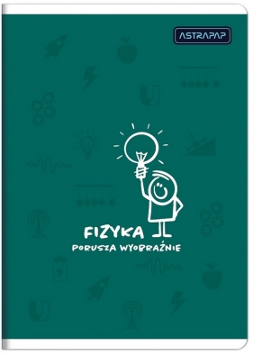 Zeszyt tematyczny A5/60k kratka - Fizyka