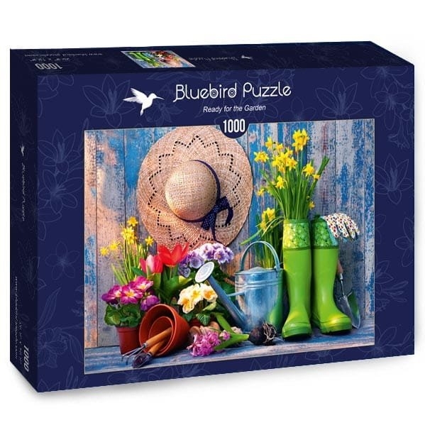 Bluebird Puzzle 1000: Gotowy do wyjścia do ogrodu (70299) 
