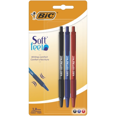 <img src='https://webimage.pl/pics/990/3/d070330133990.jpg' style='height:440px' /> Długopis Soft Feel BIC mix AST blister 3szt