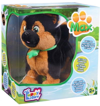 <img src='https://webimage.pl/pics/990/4/d5908273004990.jpg' style='height:440px' /> Interaktywny Piesek Owczarek niemiecki Max Huggy Luv