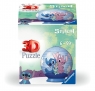  Ravensburger, Puzzle 3D Kula: Stitch 3 (11599)Wiek: 6+