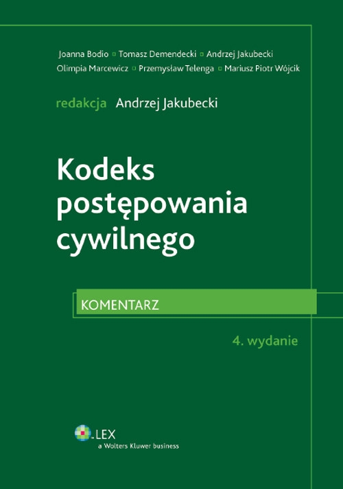 Kodeks postępowania cywilnego Komentarz