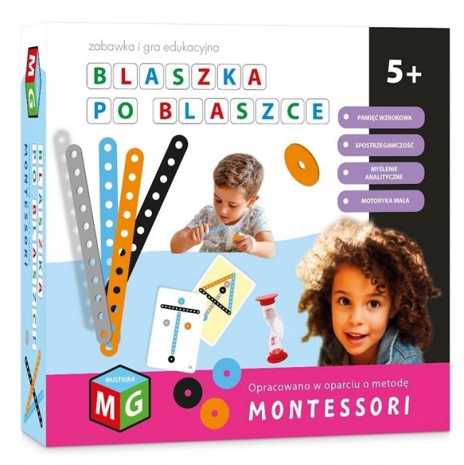 <img src='https://webimage.pl/pics/990/5/d5903796605990.jpg' style='height:440px' /> Blaszka po blaszce - gra edukacyjna Montessori