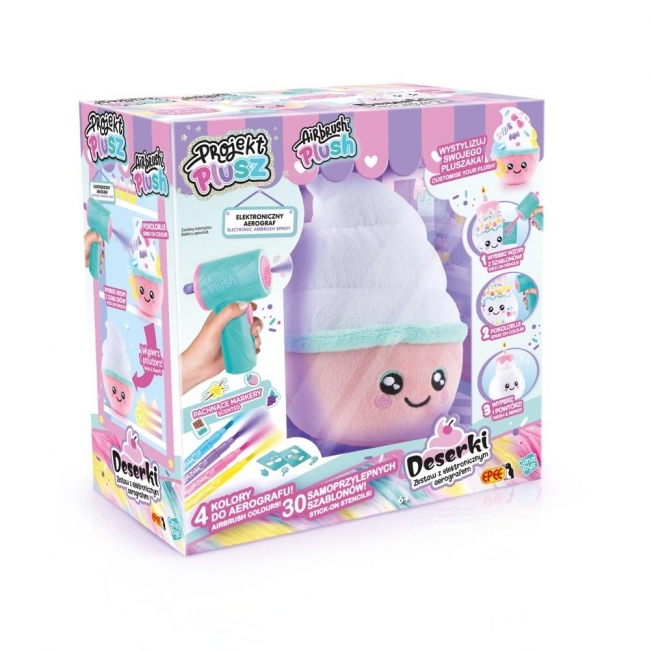 Projekt Plusz z aerografem - Słodka Babeczka