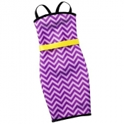 BARBIE Modne sukienki, Fioletowa (FCT12/FBB66P)