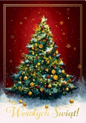 Karnet B6 3D Boże Narodzenie