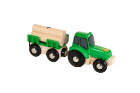 Brio World: Traktor z przyczepką (63379900)