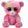 Maskotka Beanie Boos Franky - Kolorowy Miś 15 cm (36899)