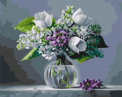 <img src='https://webimage.pl/pics/990/8/d5901498138990.jpg' style='height:440px' /> Malowanie po numerach BRUSHME 40x50 cm Wiosenna Radość
