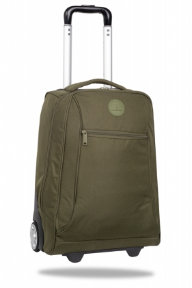 Coolpack, Plecak młodzieżowy na kółkach Compact RPET - Green (F086640)