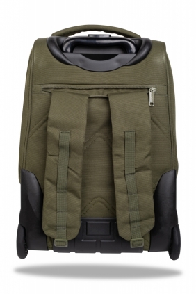 Coolpack, Plecak młodzieżowy na kółkach Compact RPET - Green (F086640)