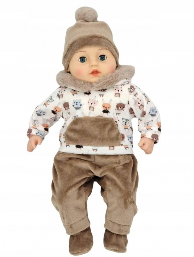 Lalka bobas mówi i śpiewa 45cm