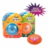 Frisbee kieszonkowe świecące 1 szt. mix 3+