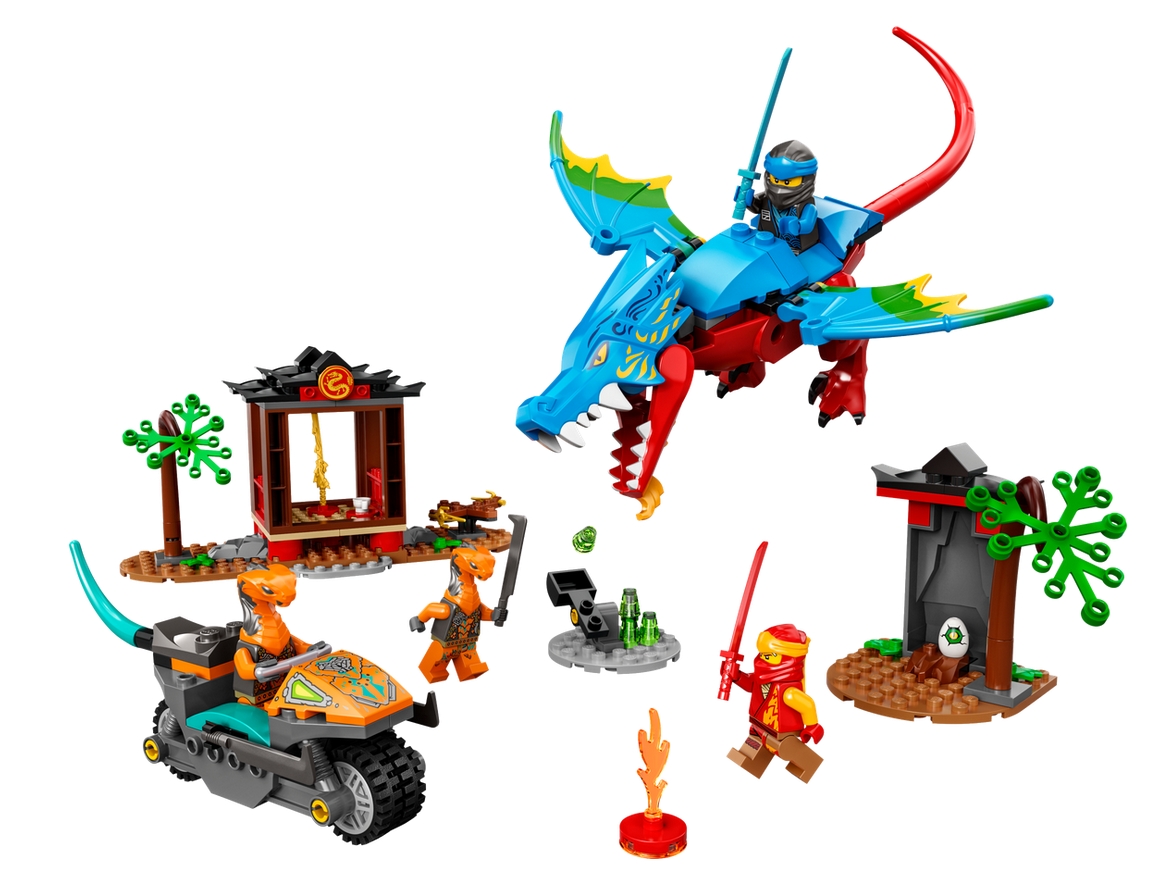 LEGO Ninjago: Świątynia ze smokiem ninja (71759)