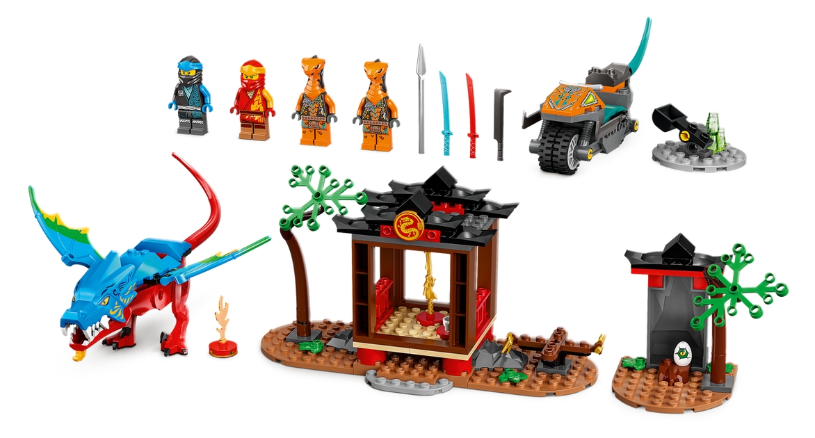LEGO Ninjago: Świątynia ze smokiem ninja (71759)