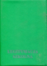 Okładka na legitymację szkolną zielona