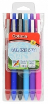 Długopis żelowy 461 6 sztuk OPTIMA
